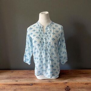 OLIPHANT hand block print pullover top